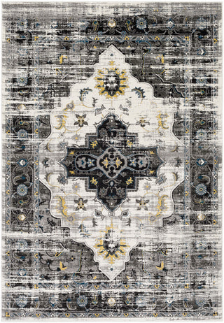 Surya Pepin PEI-1000 Grey/Black Area Rug 5'3'' X 7'6''