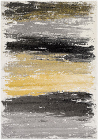 Surya Pepin PEI-1008 Grey/Black Area Rug 5'3'' X 7'6''