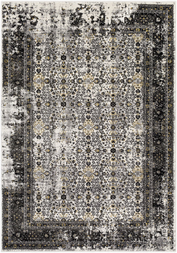 Surya Pepin PEI-1015 Black/Gray Area Rug main image
