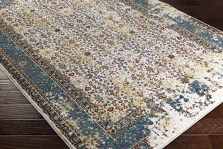 Surya Pepin PEI-1018 Yellow/Blue Area Rug Closeup