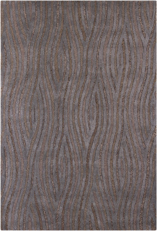 Chandra Penelope PEN-12901 Brown/Grey Area Rug main image