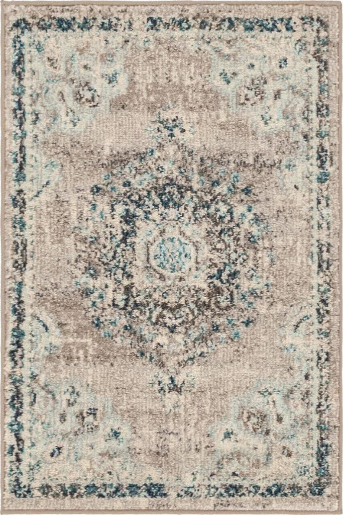 Unique Loom Penrose T-CRTN1 Gray Area Rug main image