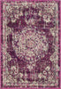 Unique Loom Penrose T-CRTN1 Purple Area Rug main image