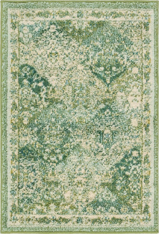 Unique Loom Penrose T-CRTN2 Green Area Rug main image