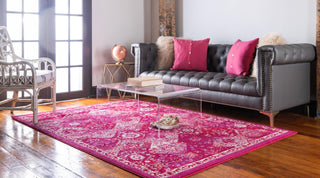 Unique Loom Penrose T-CRTN2 Magenta Area Rug Rectangle Lifestyle Image