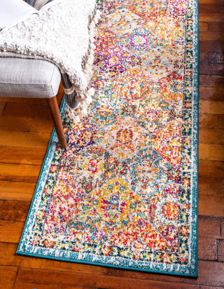 Unique Loom Penrose T-CRTN2 Multi Area Rug Runner Lifestyle Image