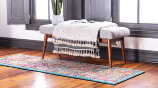 Unique Loom Penrose T-CRTN2 Multi Area Rug Runner Lifestyle Image