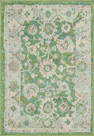 Unique Loom Penrose T-CRTN3 Green Area Rug main image