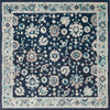 Unique Loom Penrose T-CRTN3 Navy Blue Area Rug Square Top-down Image