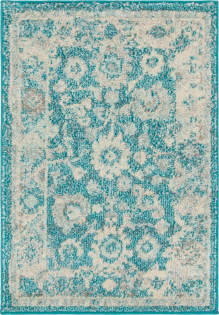 Unique Loom Penrose T-CRTN3 Turquoise Area Rug main image