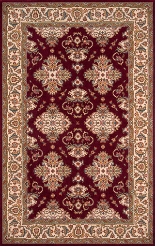 Momeni Persian Garden PG-01 Burgundy Area Rug main image