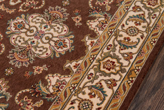 Momeni Persian Garden PG-01 Cocoa Area Rug Corner Shot