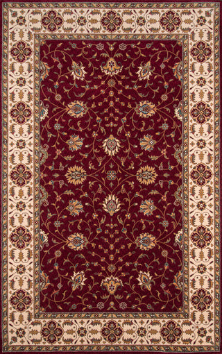 Momeni Persian Garden PG-08 Burgundy Area Rug main image