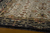 Momeni Persian Garden PG-09 Charcoal Area Rug Closeup