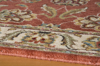 Momeni Persian Garden PG-10 Salmon Area Rug Closeup