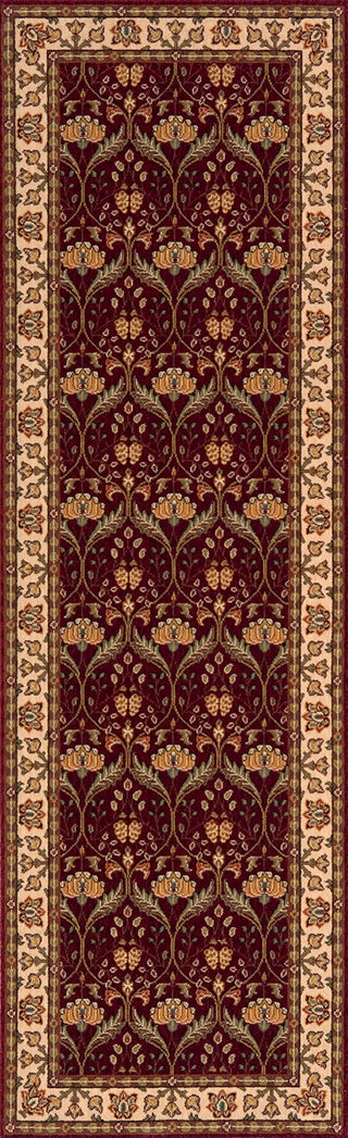 Momeni Persian Garden PG-12 Burgundy Area Rug