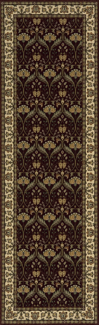 Momeni Persian Garden PG-12 Burgundy Area Rug Runner