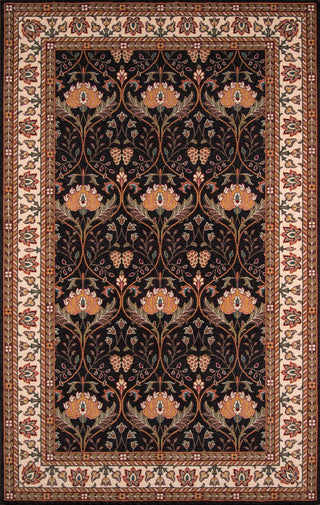 Momeni Persian Garden PG-12 Charcoal Area Rug 