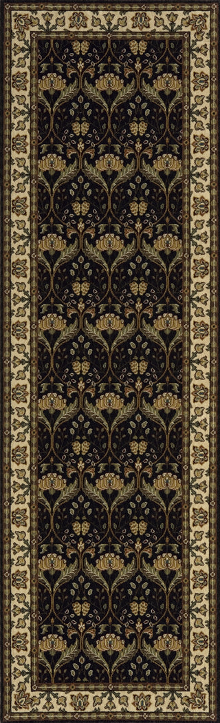 Momeni Persian Garden PG-12 Charcoal Area Rug Runner