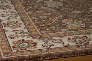 Momeni Persian Garden PG-12 Cocoa Area Rug Closeup