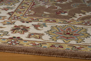 Momeni Persian Garden PG-14 Cocoa Area Rug Closeup