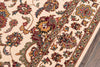 Momeni Persian Garden PG-14 Ivory Area Rug Corner Shot