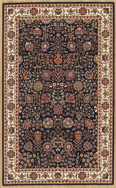 Momeni Persian Garden PG-34 Navy Area Rug main image
