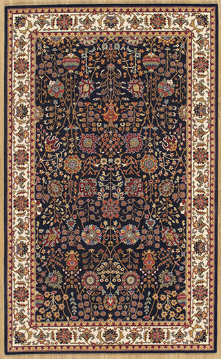 Momeni Persian Garden PG-34 Navy Area Rug main image