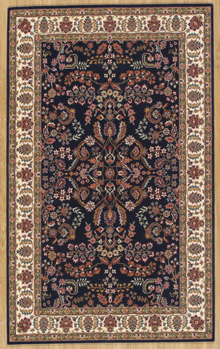 Momeni Persian Garden PG-35 Navy Area Rug main image