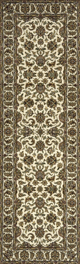 Momeni Persian Heritage PH-01 Ivory Area Rug Close up