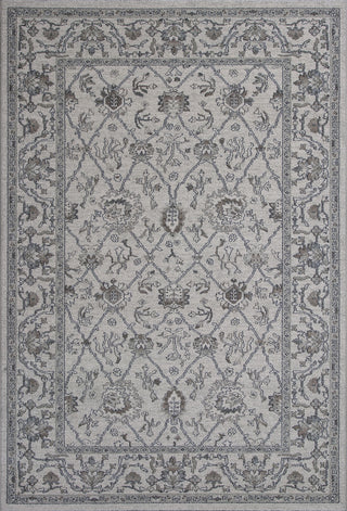 KAS Pesha 7207 Oatmeal Tabriz Machine Woven Area Rug