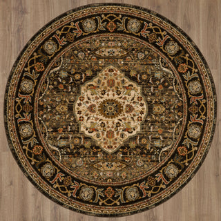 Karastan Spice Market Petra Charcoal Area Rug Main Image