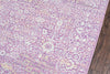 Momeni Petra PE-01 Lavender Area Rug Close up