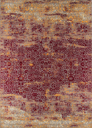 Momeni Petra PE-01 Red Area Rug main image