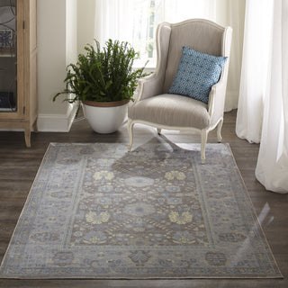 Momeni Petra PE-04 Dark Grey Area Rug Room Image Feature