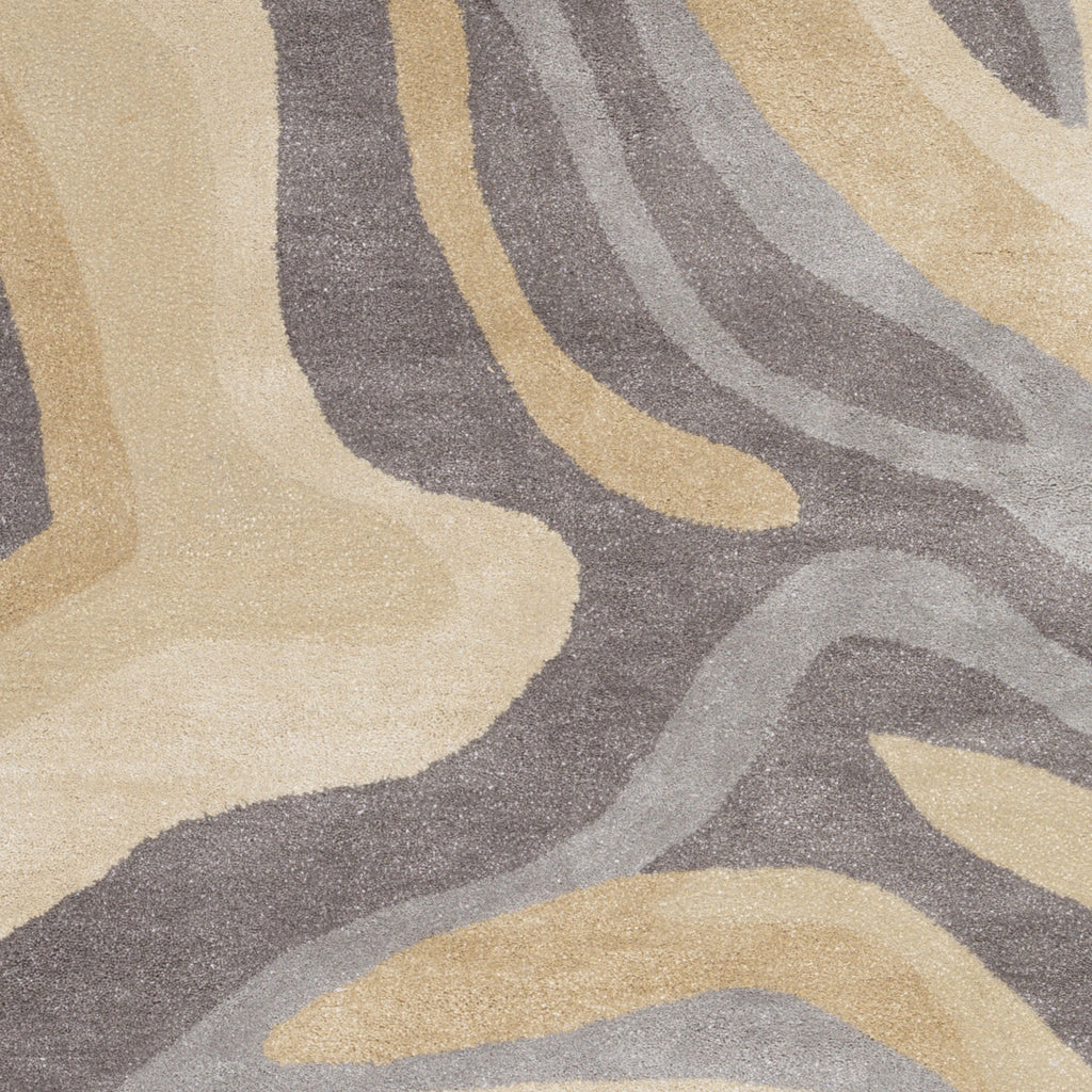 Surya Pigments PGM-3005 Gray Hand Tufted Area Rug Sample Swatch