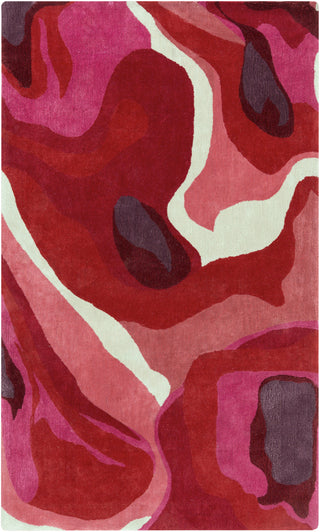 Surya Pigments PGM-3008 Cherry Area Rug 5' x 8'