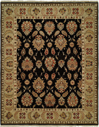 Kalaty Pasha PH-973 Black/Gold Area Rug main image