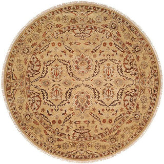 Kalaty Pasha PH-985 Antique Gold Area Rug Round