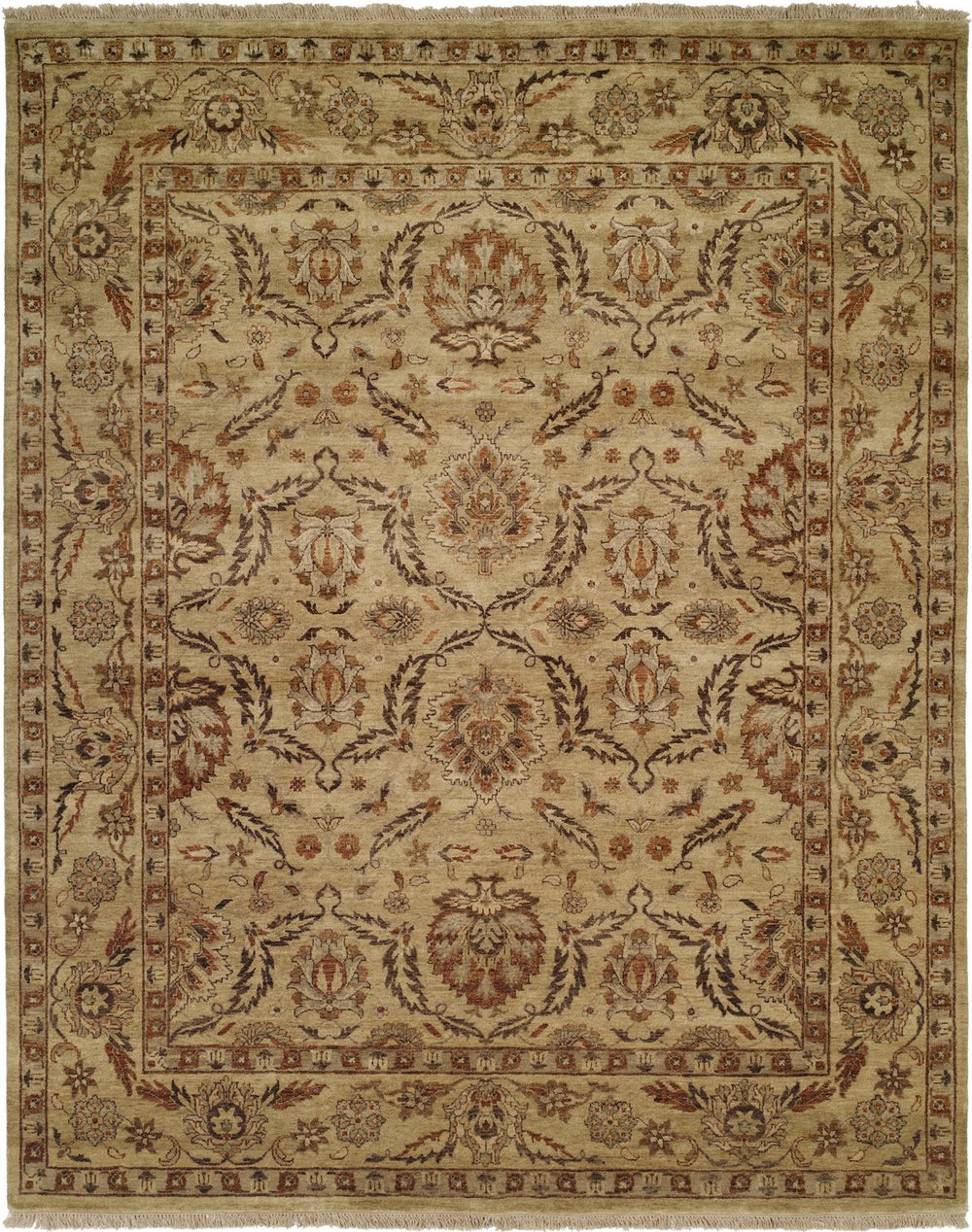 Kalaty Pasha PH-985 Antique Gold Area Rug