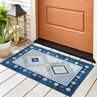 Dalyn Phoenix PH2 Denim Area Rug Room Image Feature