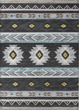 Dalyn Phoenix PH3 Black Area Rug main image