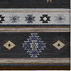 Dalyn Phoenix PH4 Black Area Rug Closeup Image