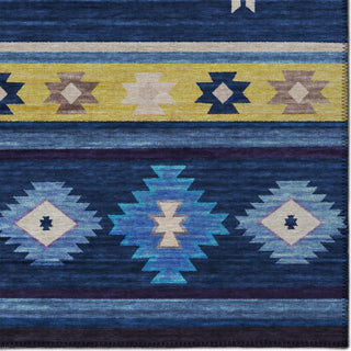 Dalyn Phoenix PH4 Navy Area Rug Closeup Image