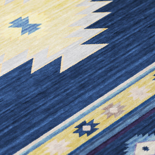 Dalyn Phoenix PH4 Navy Area Rug Closeup Image