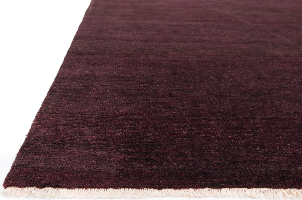 Loloi Phoenix PX-01 Plum Area Rug Corner Image Feature