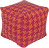 Surya Playhouse PHPF-006 Pink Orange Pouf main image