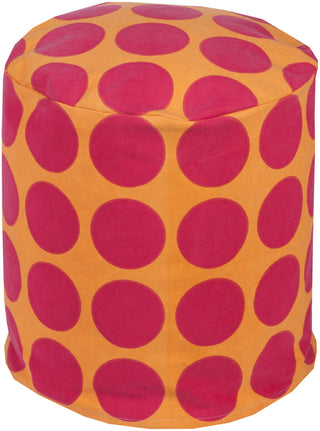 Surya Playhouse PHPF-014 Pink Orange Pouf main image