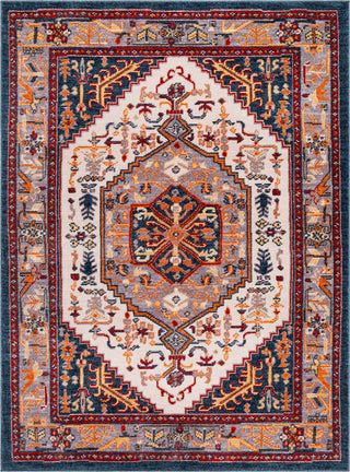 Surya Patina PIA-2309 Navy Blush Medium Gray Bright Red Butter Burnt Orange Charcoal Taupe Area Rug Mirror main image