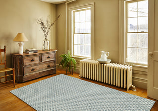 NuStory Essential Picnic Green/White Area Rug 